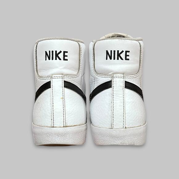 Nike Blazer Mid ’77 Vintage White Black Sneakers - Picture 4 of 6